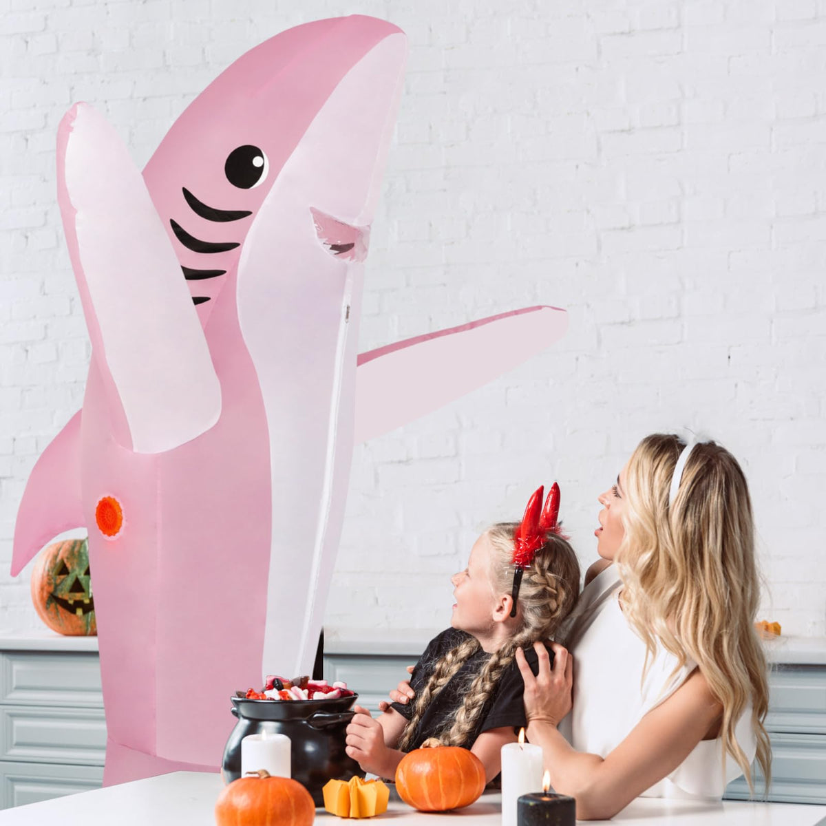 Inflatable Shark Costume for Adults & Kids