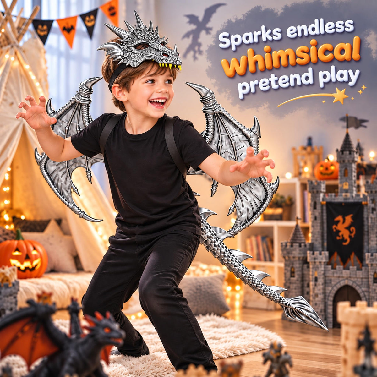 Dragon Costume for Kids Boys Girls