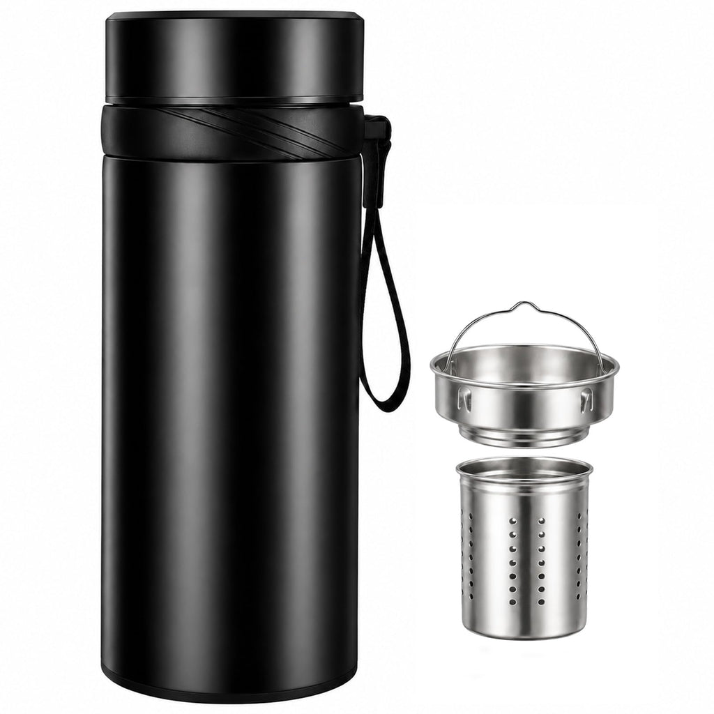 Stainless steel vacuum-insulated tumbler