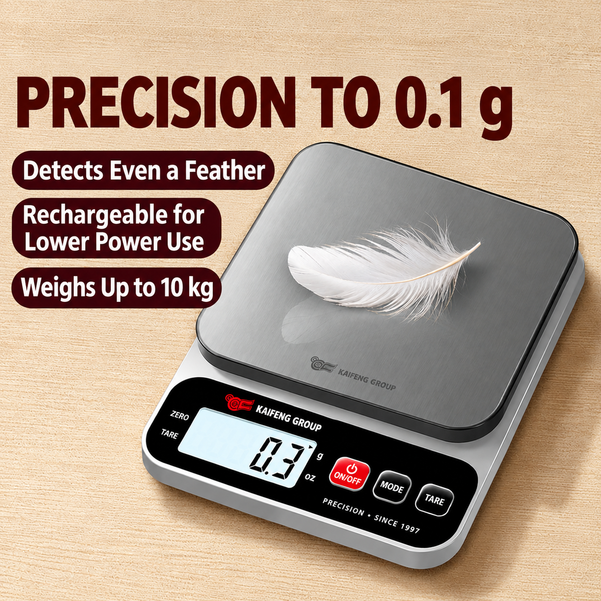 High-Precision Digital Kitchen Scale For Home Use